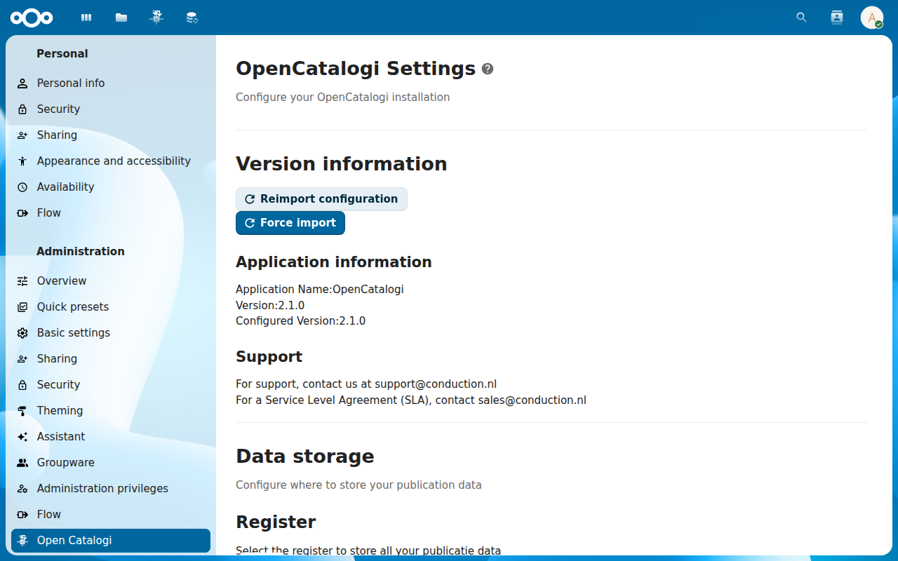 General section